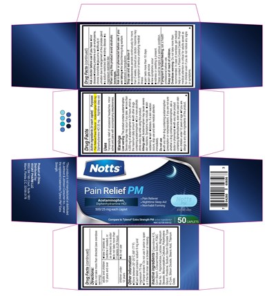 Box Notts Pain Relief Pm 50 Caplets (Box Notts Pain Relief Pm 50 Caplets)